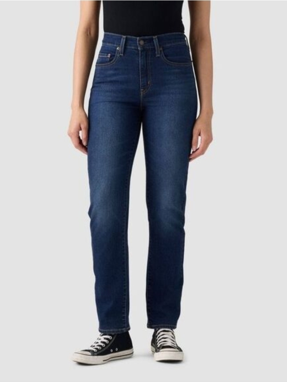 Levi’s Classic Mid Rise Skinny Jeans size 33 Dark wash Cotton Blend  Casual